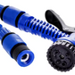 Blue 7 - in - 1 Expandable Garden Hose (with American Adapter) - Car Washing and Gardening Watering Essential